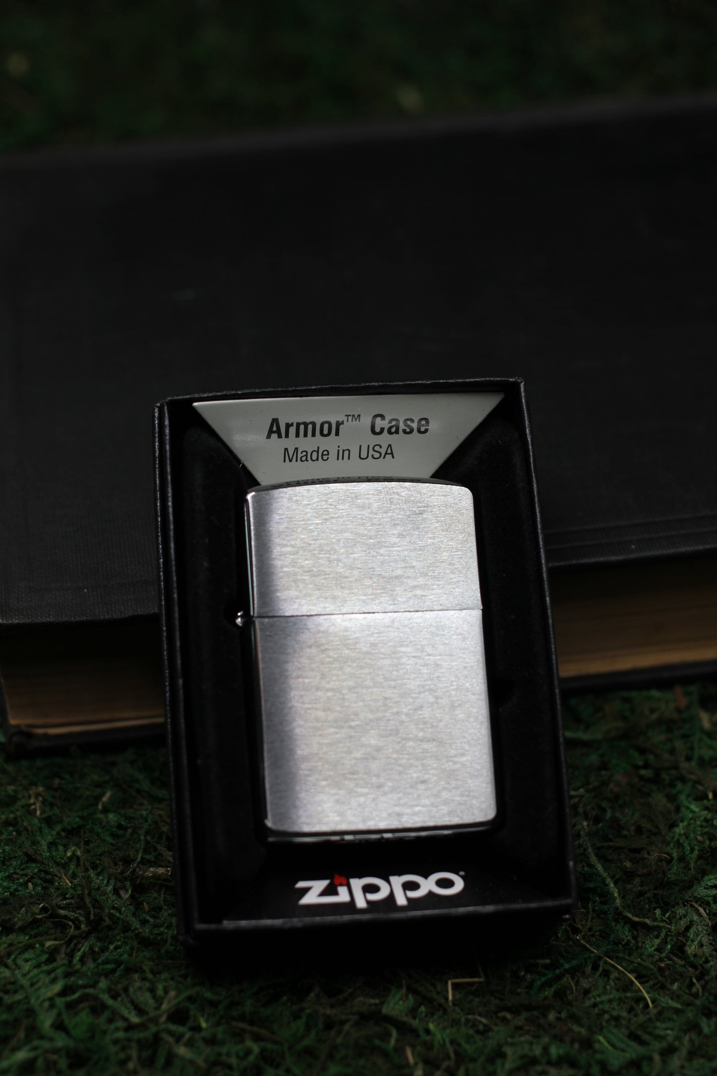 Armor Brushed Chrome Zippo