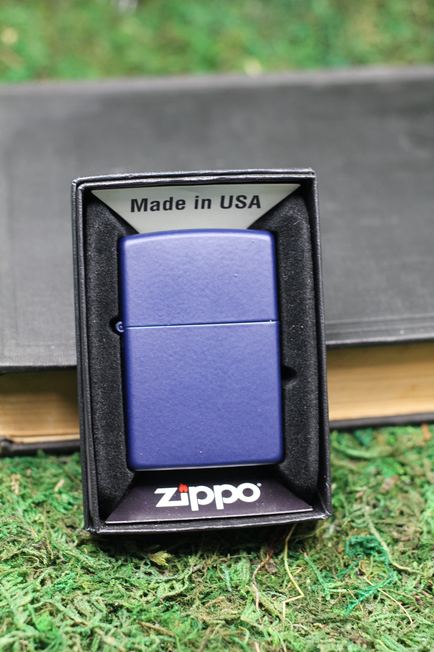 Matte Navy Blue Zippo