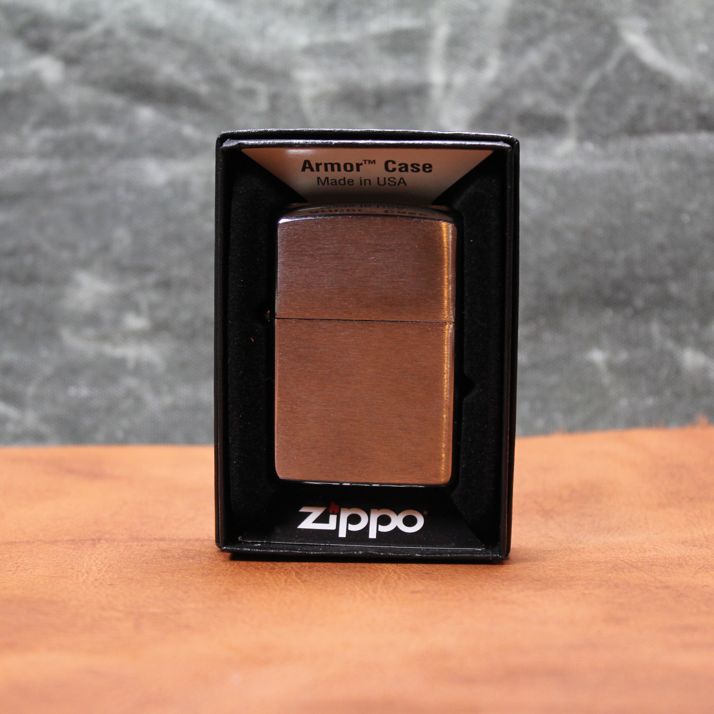Armor Brushed Chrome Zippo