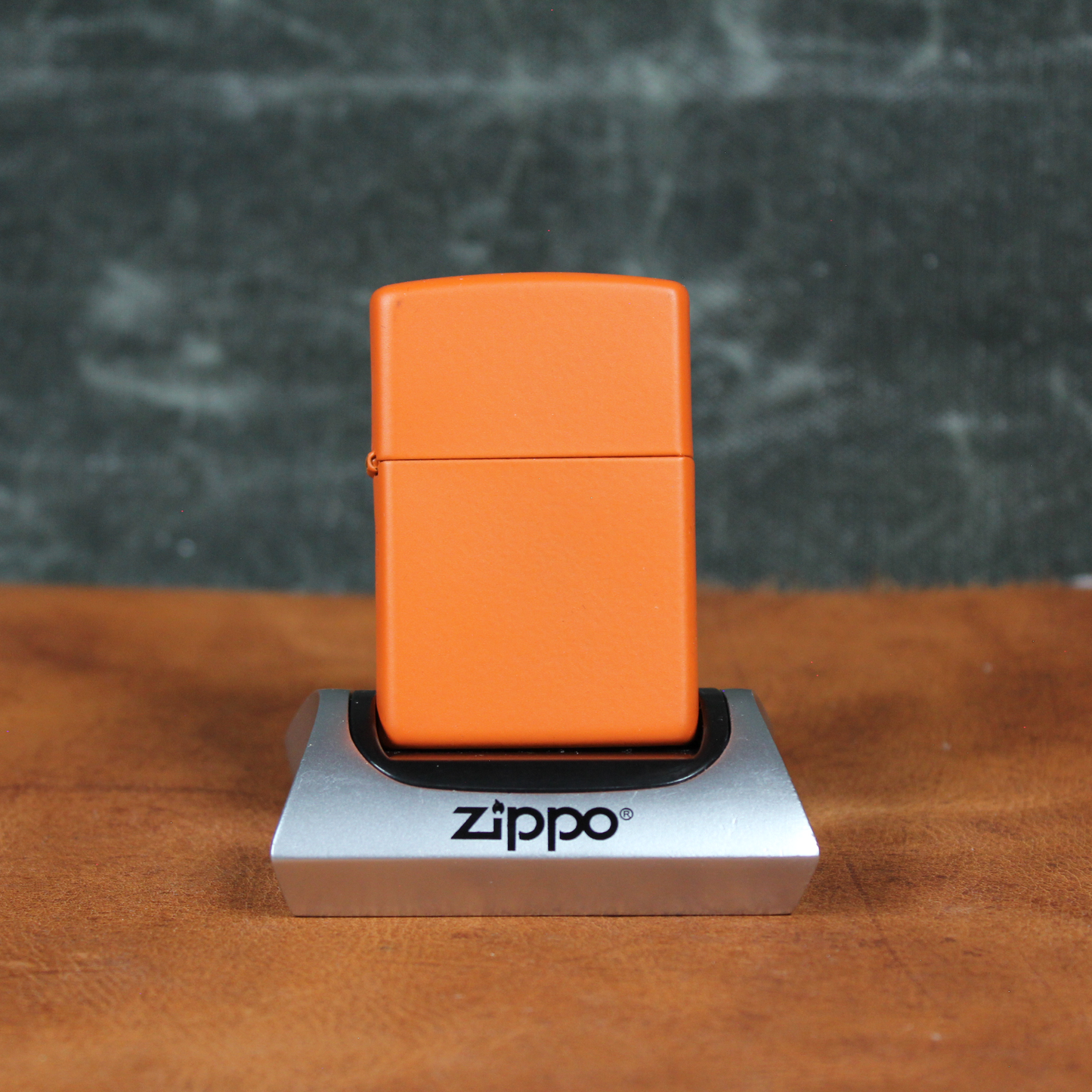 Matte Orange Zippo