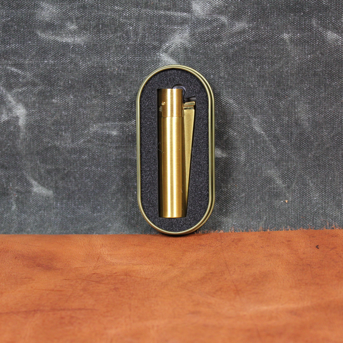 Clipper Reusable Lighter - Gold Matte
