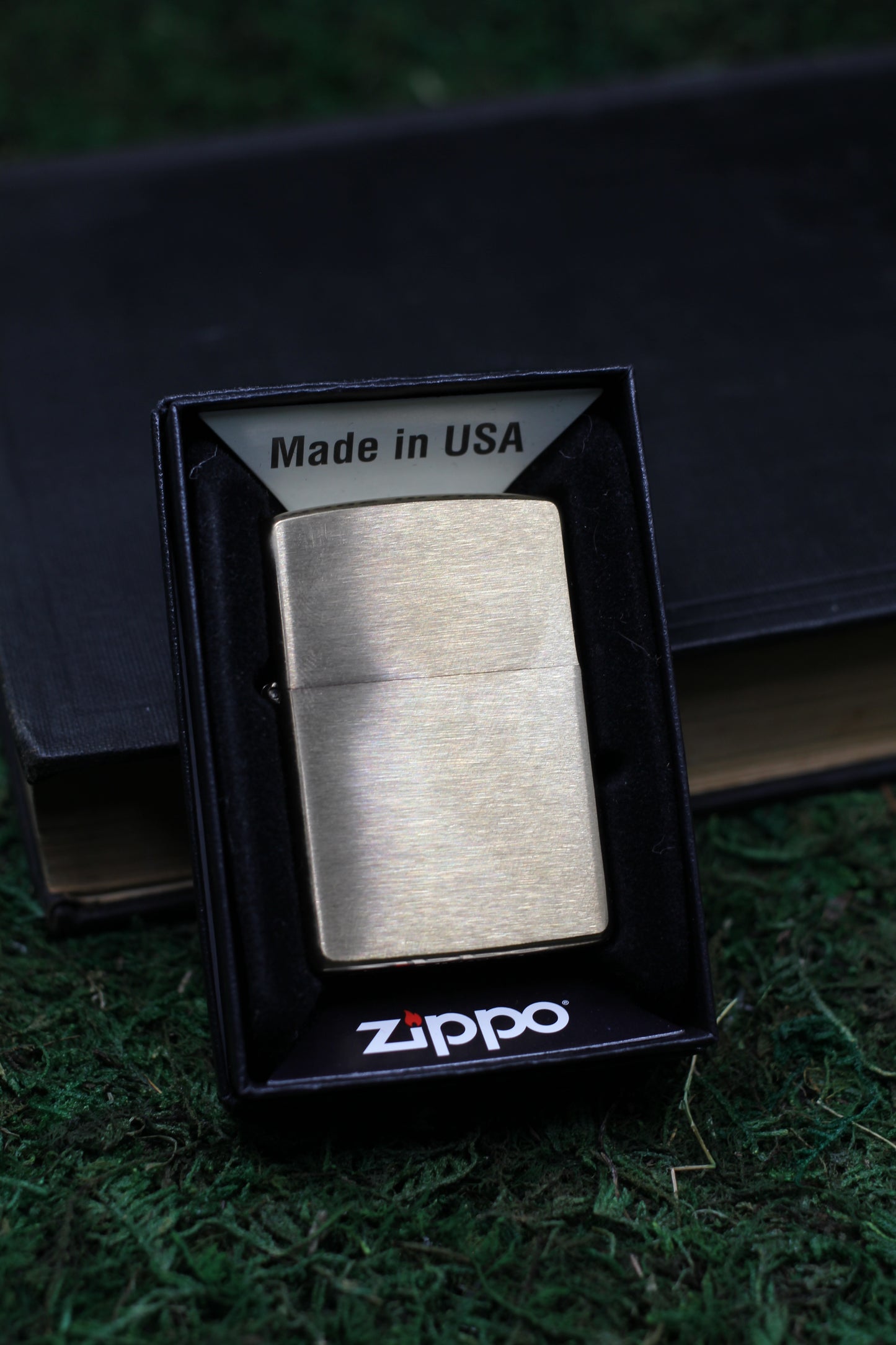 Brushed Brass Zippo