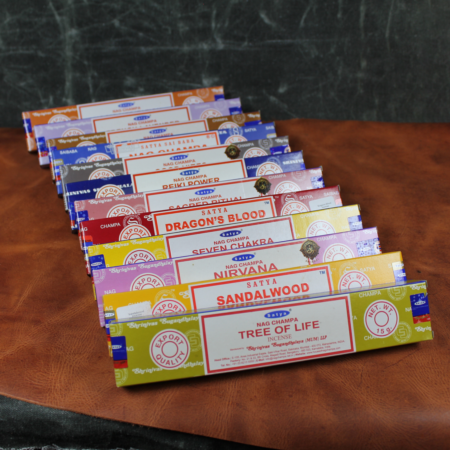 Satya Incense Best-Of Bundle (12 packs)