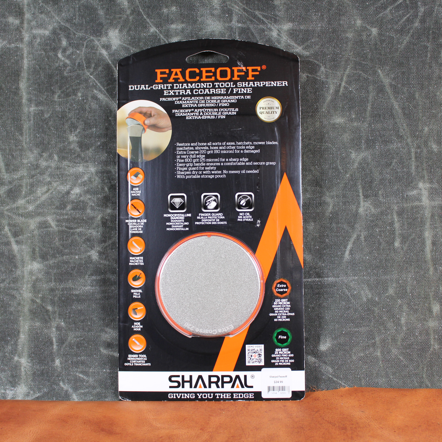 Sharpal Dual-Grit Diamond Tool Sharpener
