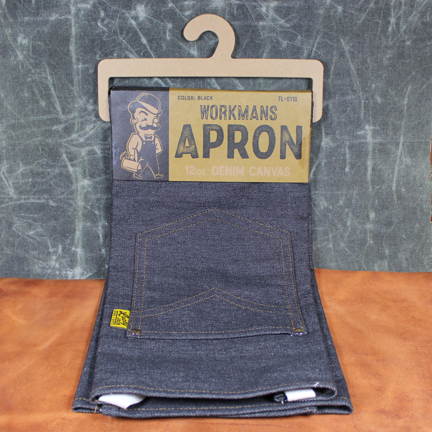 Lucky Jack Workmans Apron (Black)