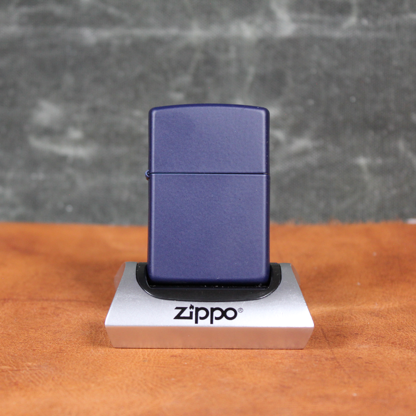 Matte Navy Blue Zippo
