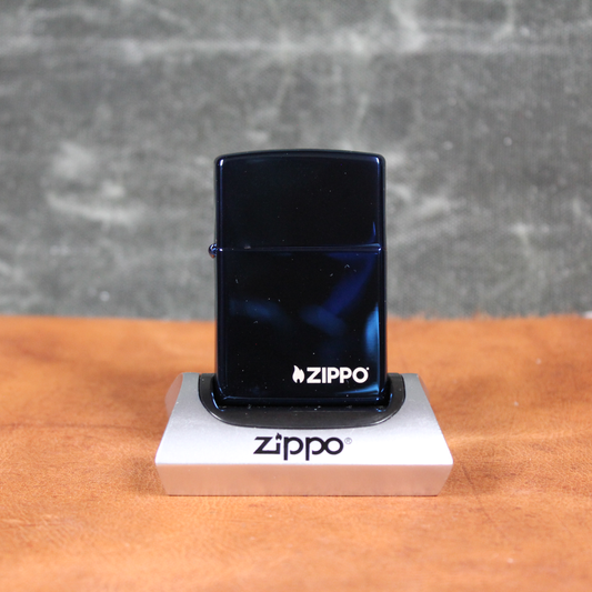 Laser Blue Zippo